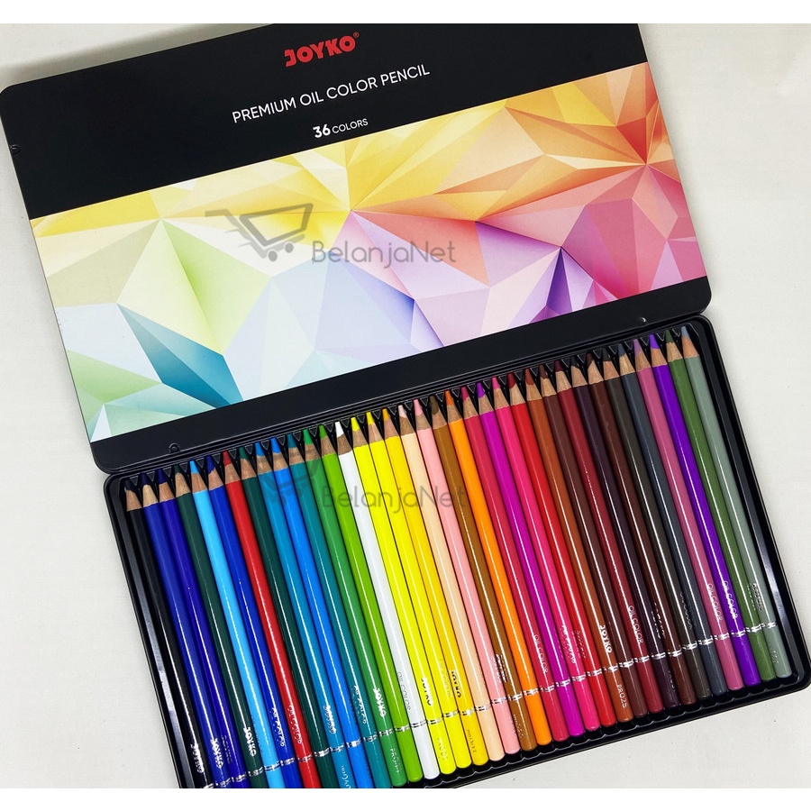 Pensil Warna Premium | Premium Oil Color Pencil Joyko CP-TC126-36