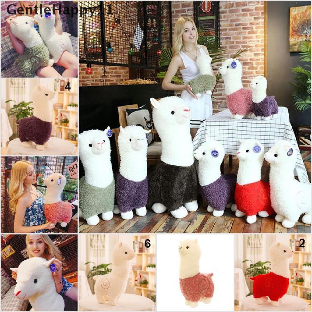 Gentlehappy Mainan Boneka Plush Llama Alpaca Kartun 28cm Untuk Bayi / Anak