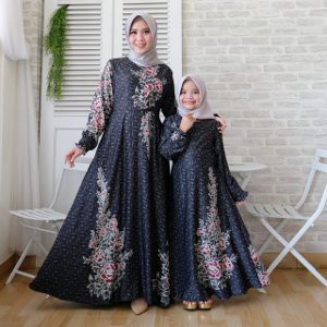 35+ Trend Terbaru Baju Gamis Couple Ibu Dan Anak Perempuan Terbaru