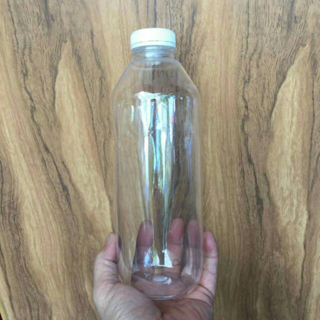 Botol Kale 1000 ml / 1 Liter 44g Tebal Mulus Bening