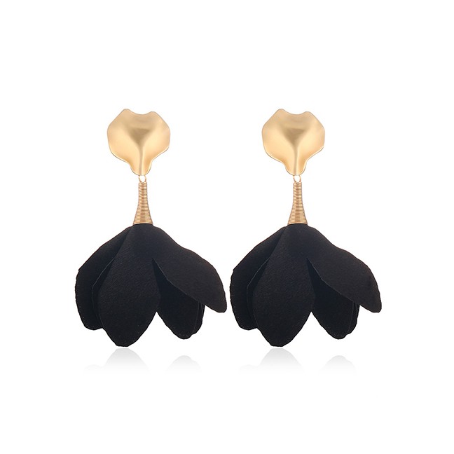 LRC Anting Tusuk Fashion Small Flower Earrings F3320X