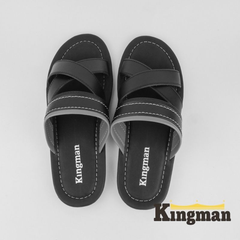 [CLEARANCE] Kingman Sandal Pria Istanbul Premium Stylish Original Sandal Kulit Pria Kualitas Premium Import