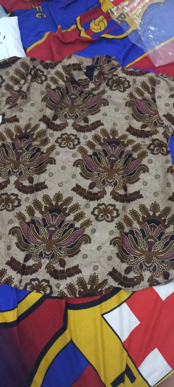 [cod] Batik Wanita Modern Atasan Blouse Batik Serdadu Batik Kantor Sd 002 Size  S-m-l-xl-xxl-3l-4l