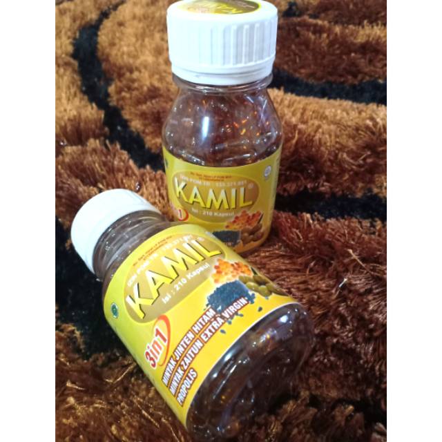 Habbatussauda Kamil 3 in 1 210Kapsul