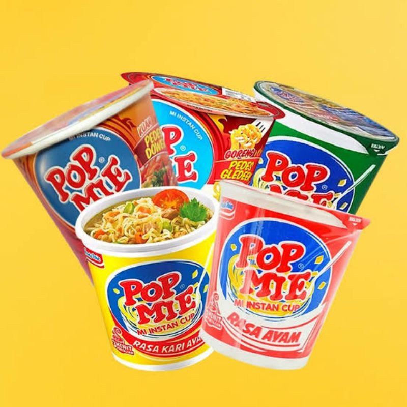 

Pop Mie 38g dan 75g