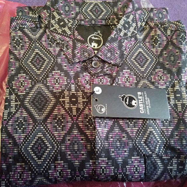 Ameliashop16  Kemeja Batik Diamond