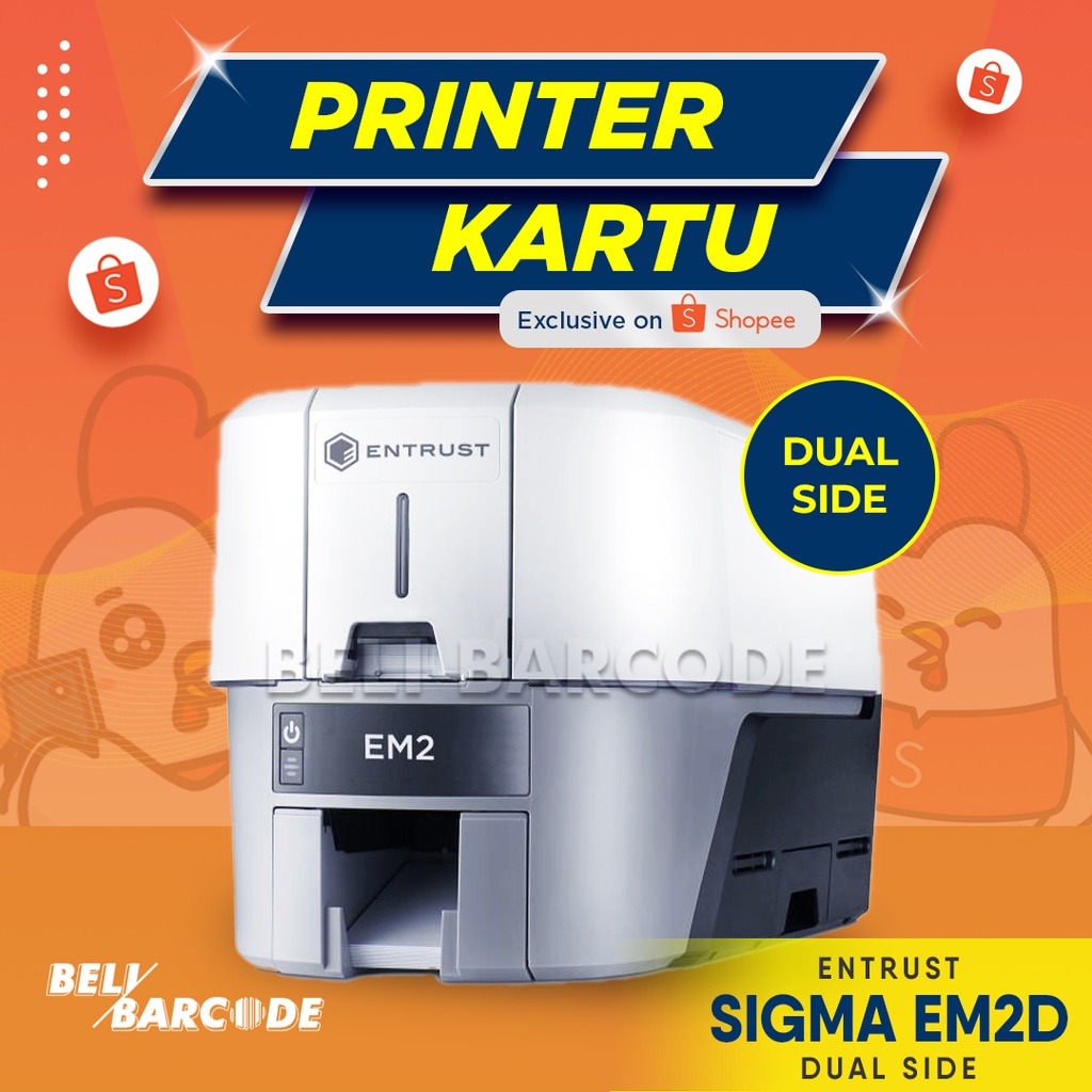 Printer ID Card Entrust Sigma EM2D Dual Side 300dpi