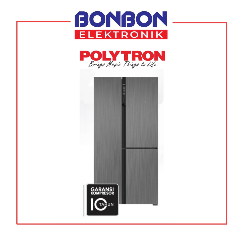 Polytron Kulkas Side By Side PRS-550T / PRS550T 550 T 550L