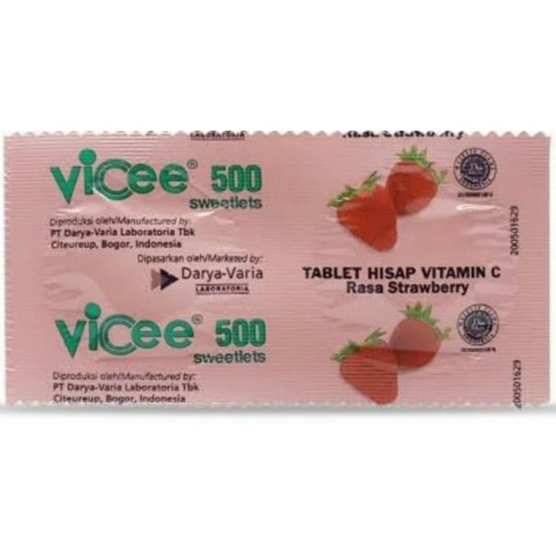 vicee strawberry 500mg