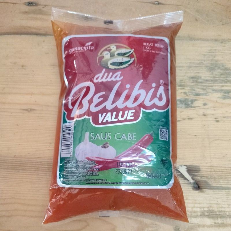 

Sambal Dua Belibis Value Pack 1 kg