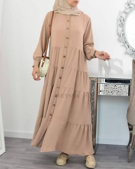 Gamis wanita terbaru/ Najla dress//baju muslim wanita 2023//Dress wanita kekinian
