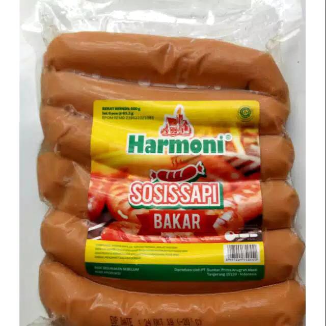HARMONI SOSIS BAKAR SAPI 500 GR ISI 6