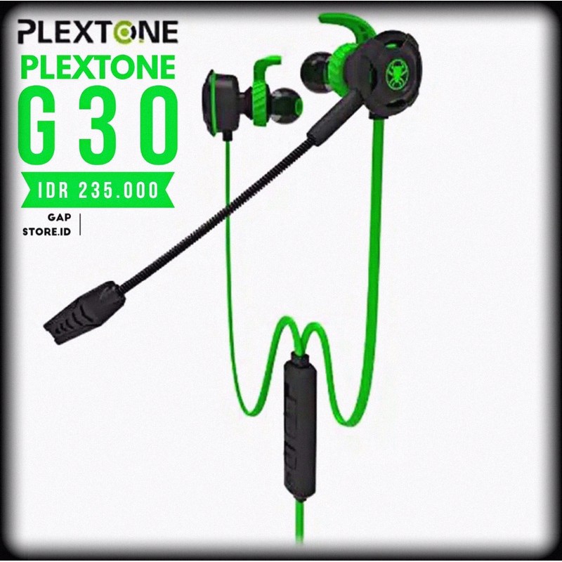 [Dikirim dari Makassar] Plextone G30 Original | Bisa bayar ditempat (COD)