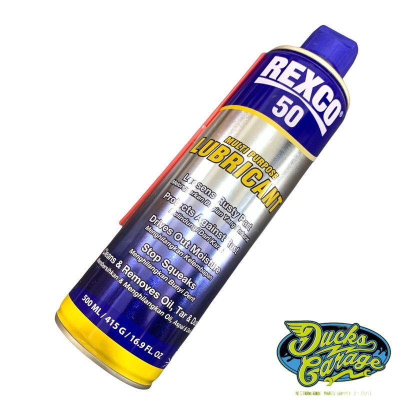 Rexco 50 spray cairan pelumas serbaguna ( 500ml )