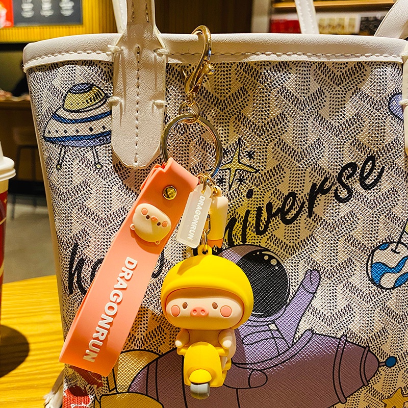 Gantungan kunci babi KC03 keychain key chain aksesoris tas koleksi souvenir