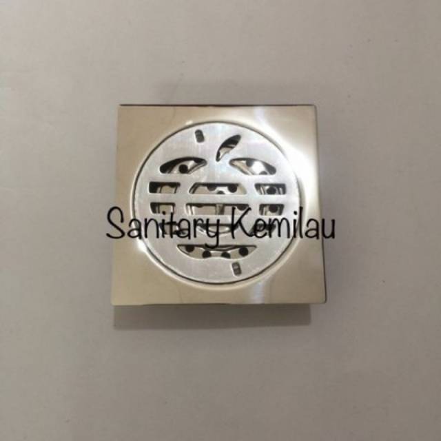 Saringan Got Lantai Kamar Mandi Stainles - Floor Drain model Aplle