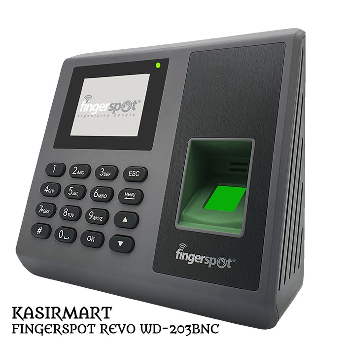 Mesin Absensi Fingerspot Revo WD-203BNC (Battery, Wifi &amp; Access Door)