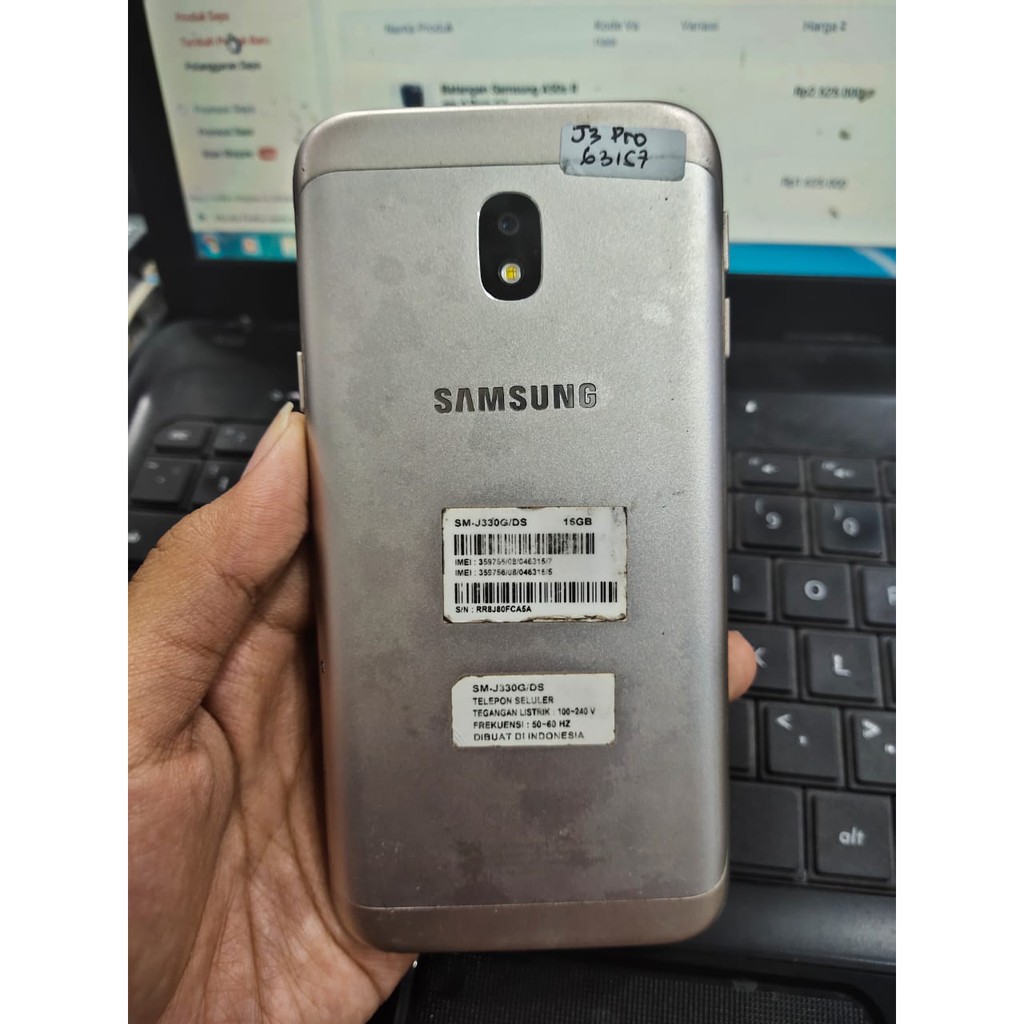 Samsung J3 Pro Ram 2 Rom 16Gb ( BATANGAN / HP AJA )