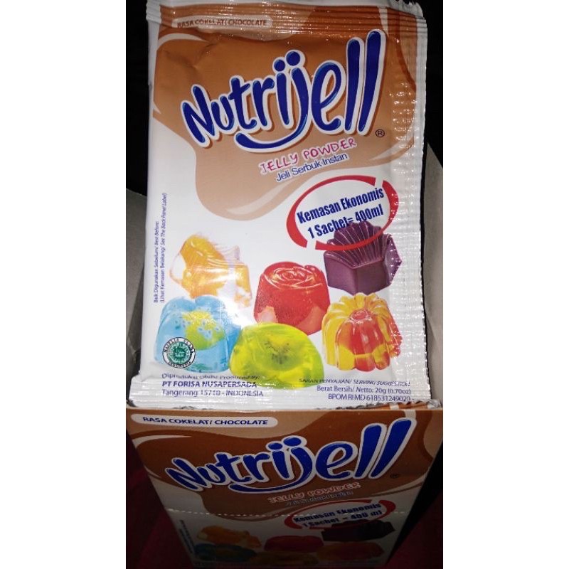 

nutrijell cokelat 20gr