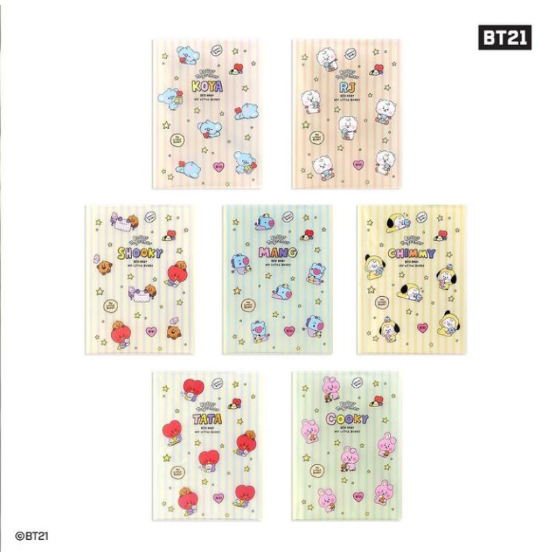 [DP_PO] CLEAR FILE BT21 / BTS OFFICIAL