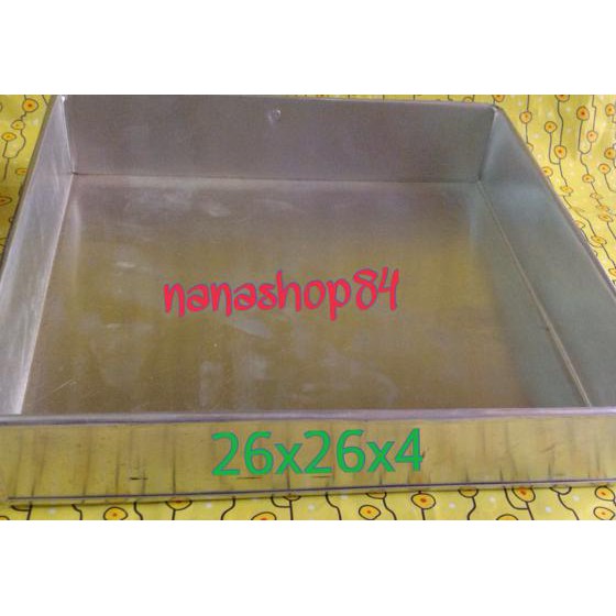 Harga Loyang Bolu Gulung (Uk. 26x26x4)