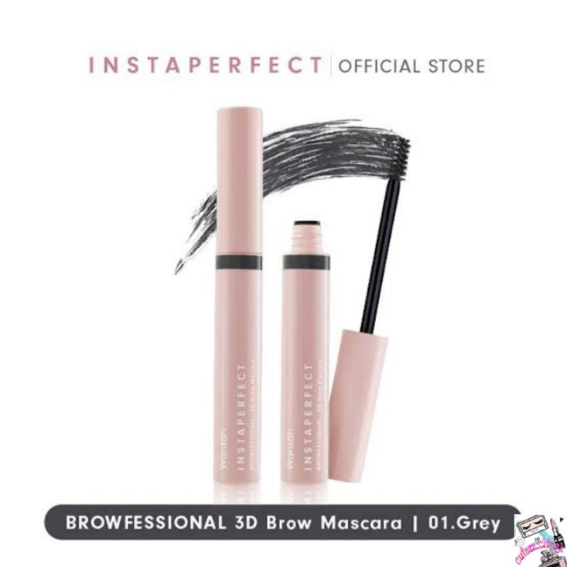 ☃cutezz_Ching1☃Wardah Instaperfect Browfessional 3D Brow Mascara