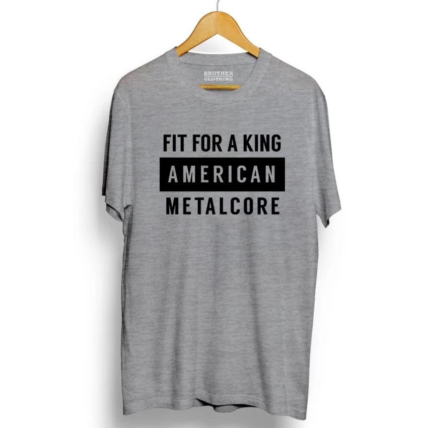 Brother Store Kaos Distro  American Metalcore USA Black  - Abu Misty Premium