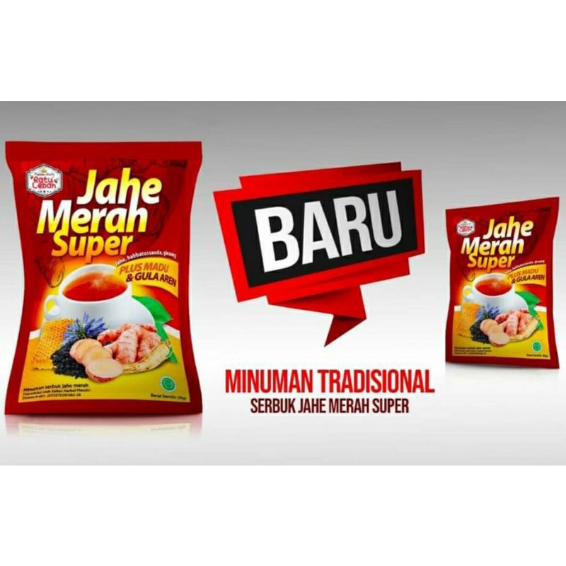

Jahe Merah Instant Ratu Lebah