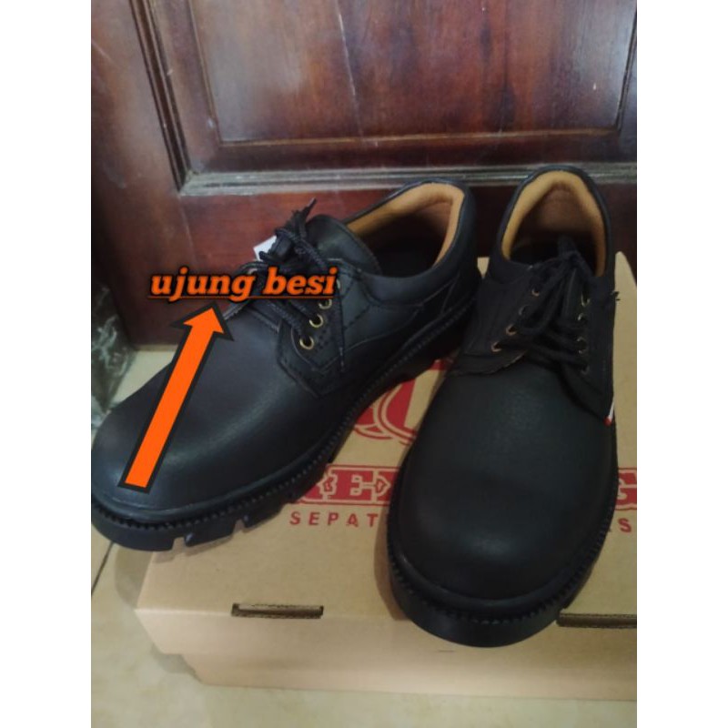 [TERMURAH] Sepatu Safety King ujung besi Sepatu Kerja Septi