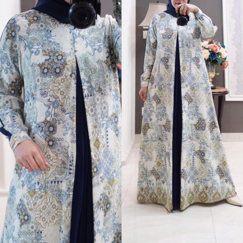 Dress Muslim Alina Dress By Amori