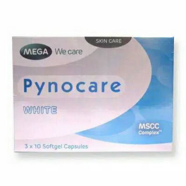 pynocare white original reg bpom suplemen whitening kulit / flek mega we care