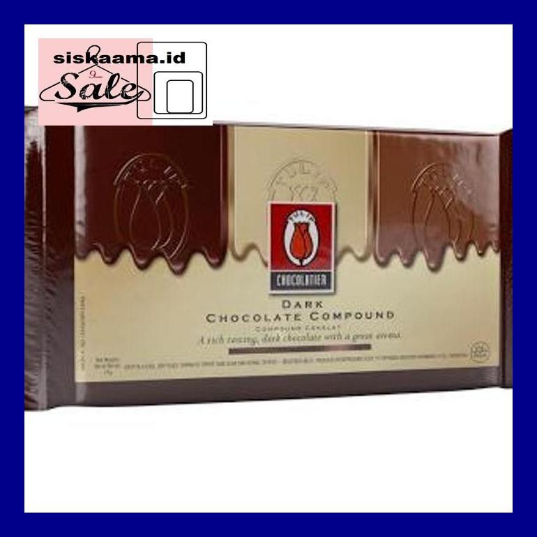 

A40D0Yh Cokelat Compound Dark Tulip, Dcc Coklat Masak 1Kg - Tanpa Pengaman D50Tr40V