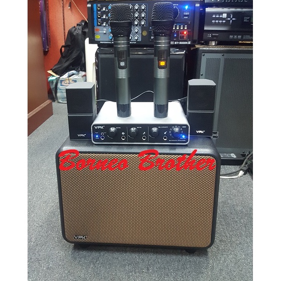 VPK X1 Plus Original Soundsystem Set Karaoke Paket Karaoke Mini VPK