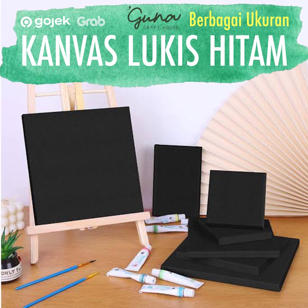 

Kanvas Lukis Hitam Berbagai Ukuran - Kanvas Lukis Awet - Perlengkapan Melukis Free Spanram Gesso