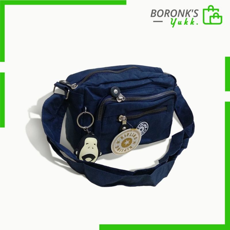 Tas Selempang Mini Kipling / (Bukan ORI) / Bahan Nylon / Keren / Murah Meriah