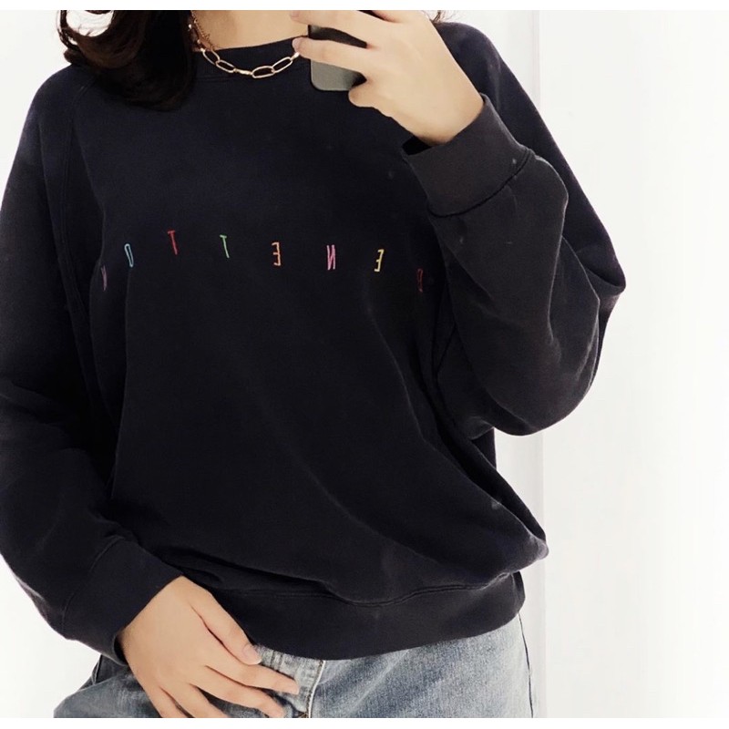 benetton crewneck