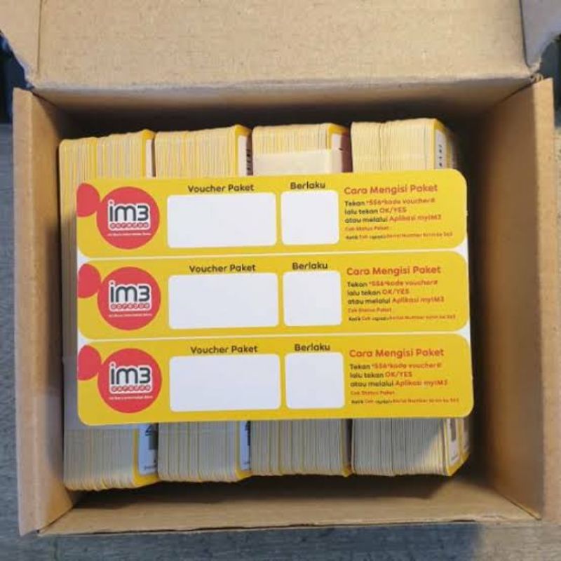 VOUCHER KOSONG INDOSAT