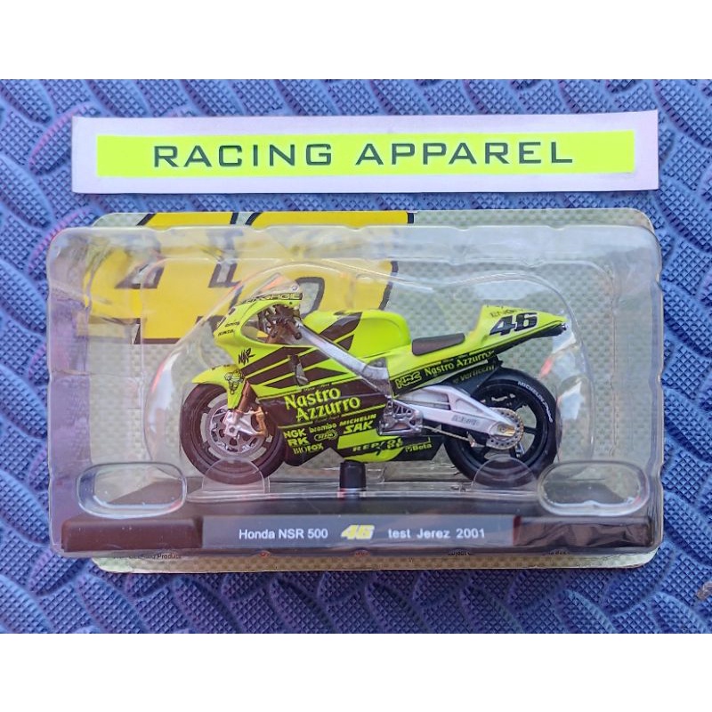 Leo Models 1/18 Honda NSR 500 Valentino Rossi 46 Test Jerez 2001