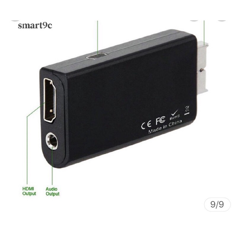 PS2 to HDMI kabel adaptor converter