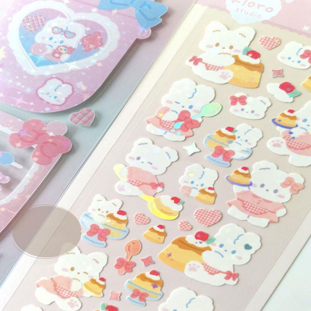 Mxbeauty Alat Tulis Stiker Rainbow Kawaii Korea Dekorasi Hadiah Perekat Diri Perlengkapan Sekolah Planner Gadis Diary Scrapbooking Stiker