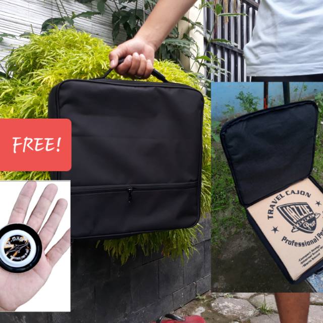 Professional Travel Cajon Electrik Full Set With Mini HiHat