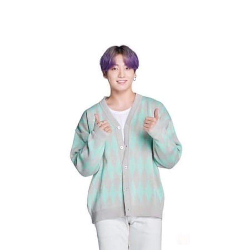 KOREA JUNGKOOK OUTFIT BTS CARDY ALLSIZE