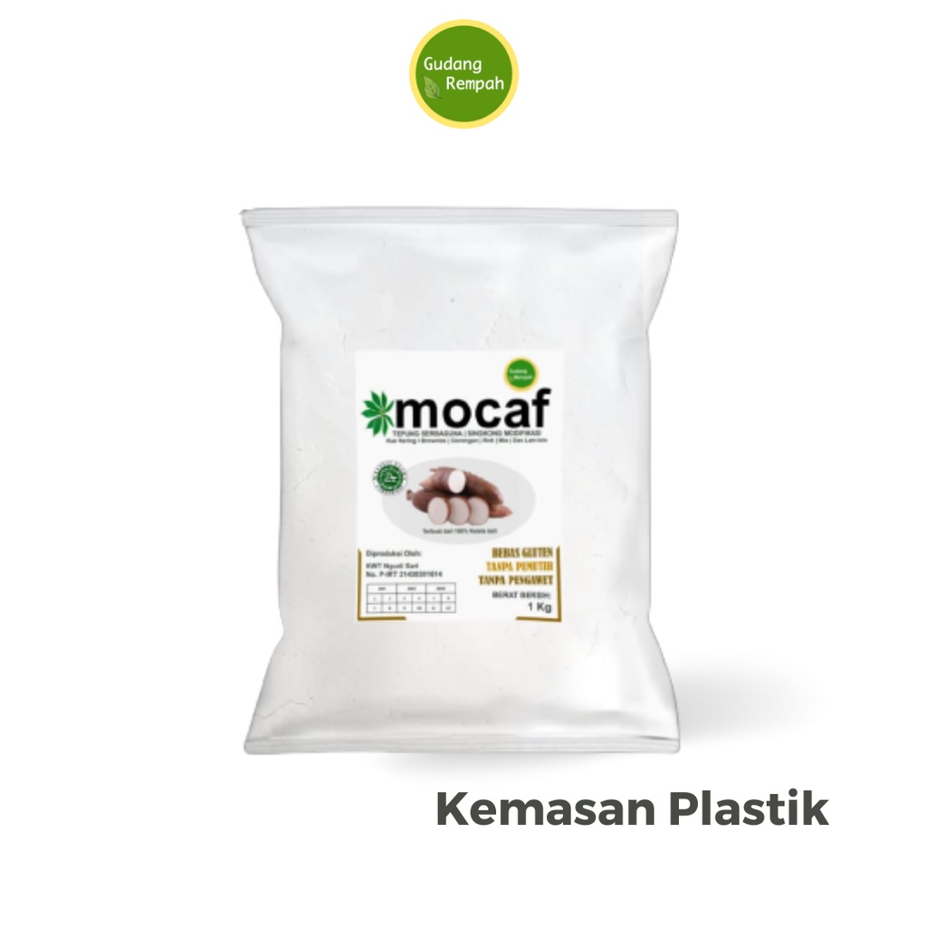 

GROSIR 500 gram Tepung Mocaf Gluten Free Gudang Rempah Indonesia Plastik [Live]
