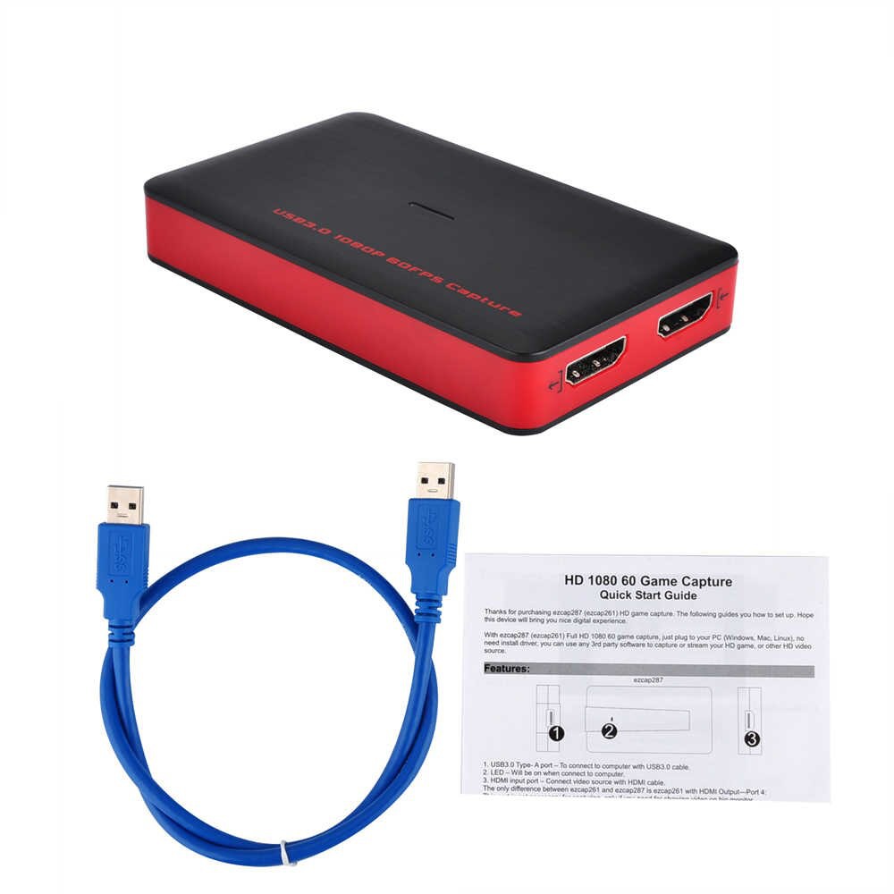 USB 3.0 Game Capture Live Streaming dual Hdmi ezcap261m - EZCAP 261m