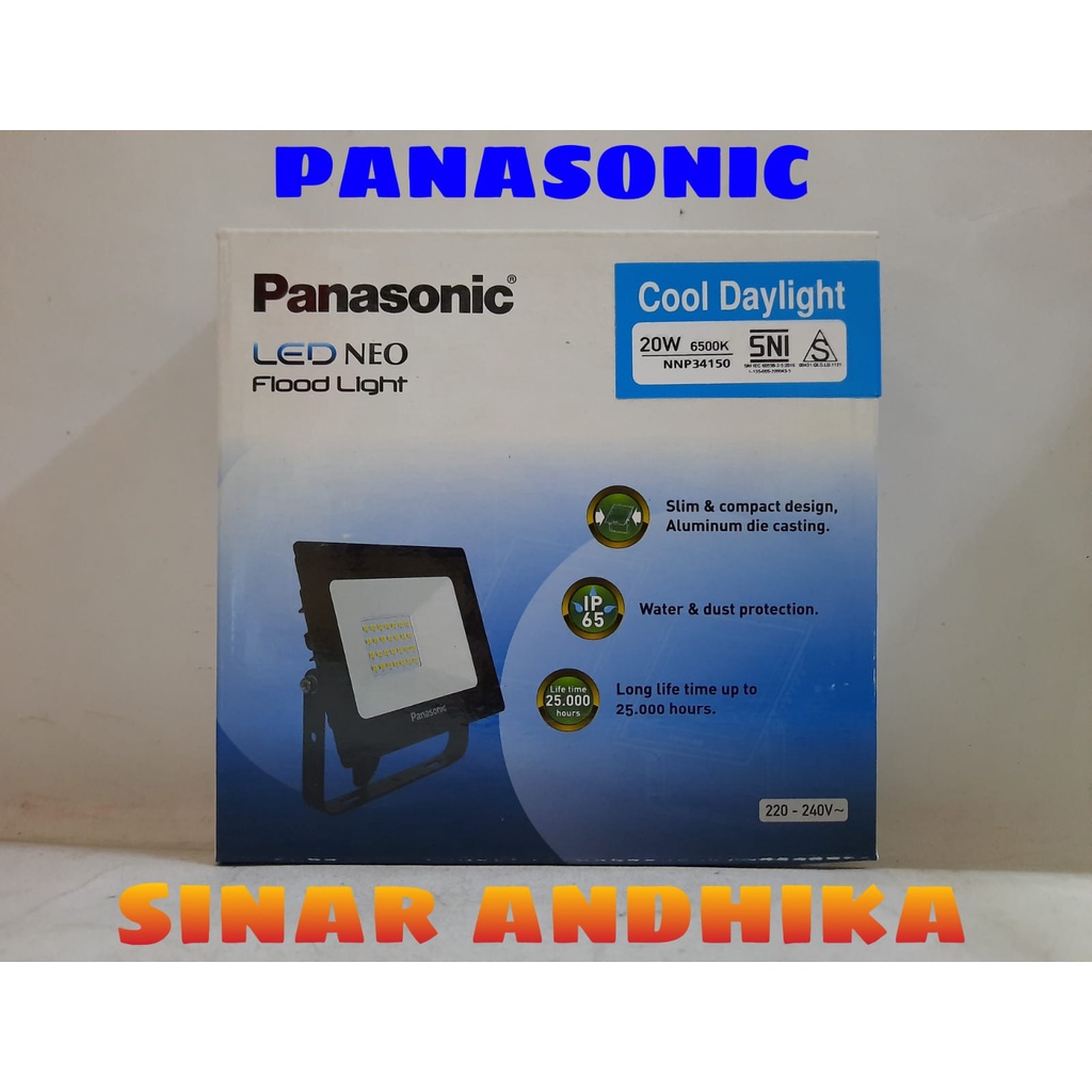 LED NEO FLOOD LIGHT PANASONIC 20 WATT NNP 34150/NNP 34110