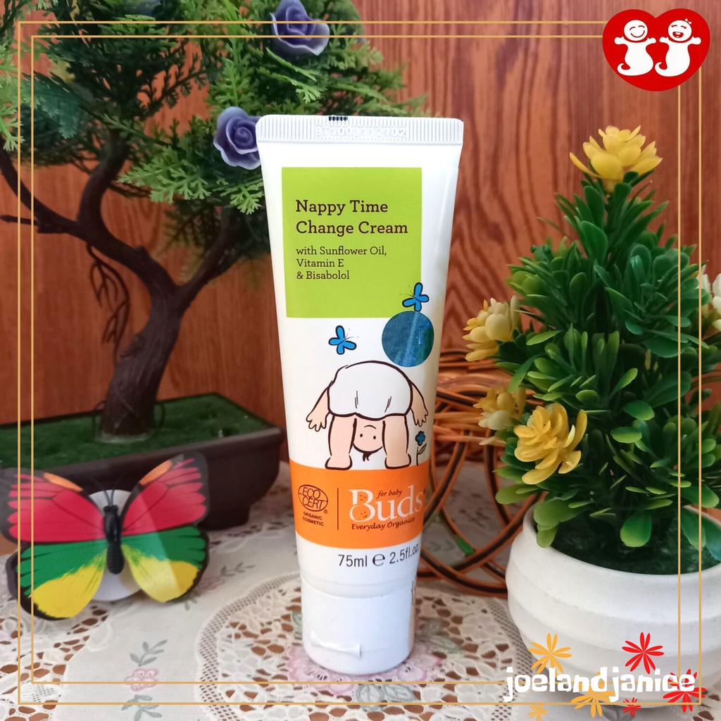 Buds Nappy Time Change Cream - Lotion Ruam Popok Pantat Bayi