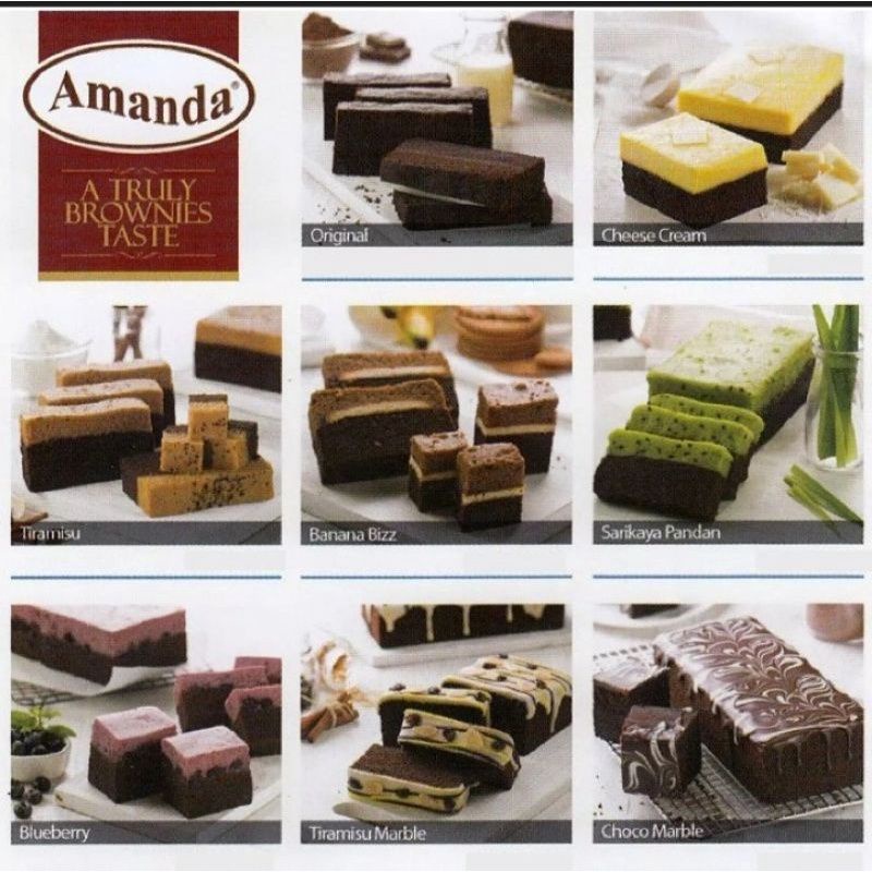 

BROWNIES AMANDA ORIGINAL 100%