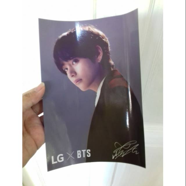 Poster BTS Eksklusif LG x BTS