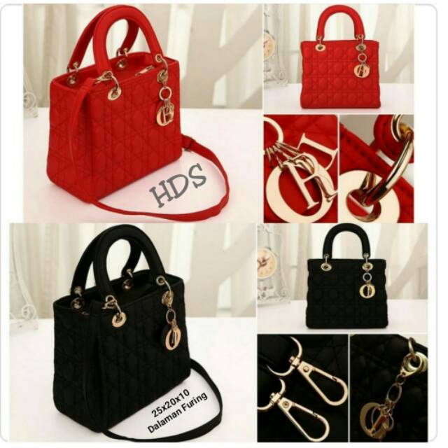 Dior Hand Bag Jinjing Selempang Tas Fashion Cewek Cantik Murah Lokal Bandung