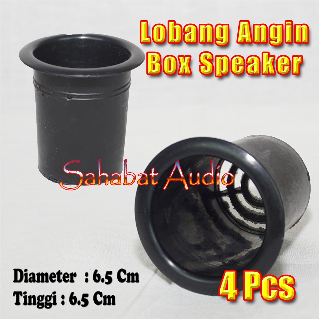 4 Pcs Lobang Angin Box Speaker Sedang / Lubang Angin Plastik Box Salon